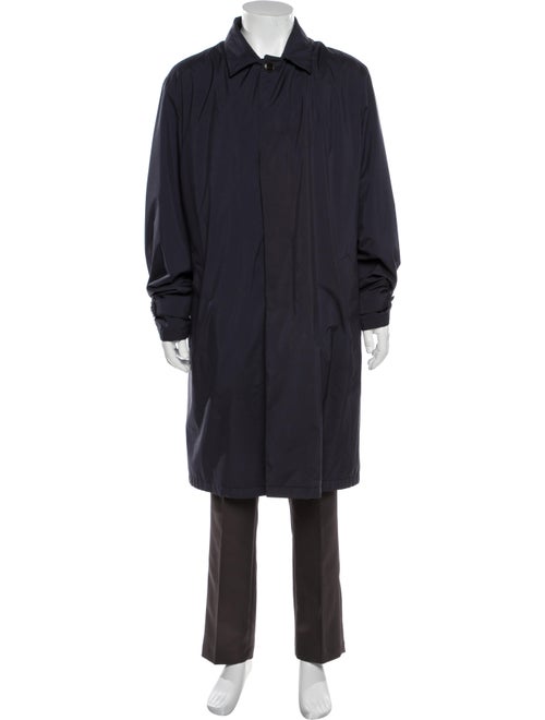Loro Piana Trench Coat Blue