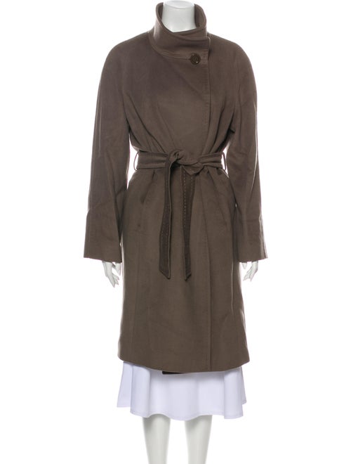 Loro Piana Wool Trench Coat Wool
