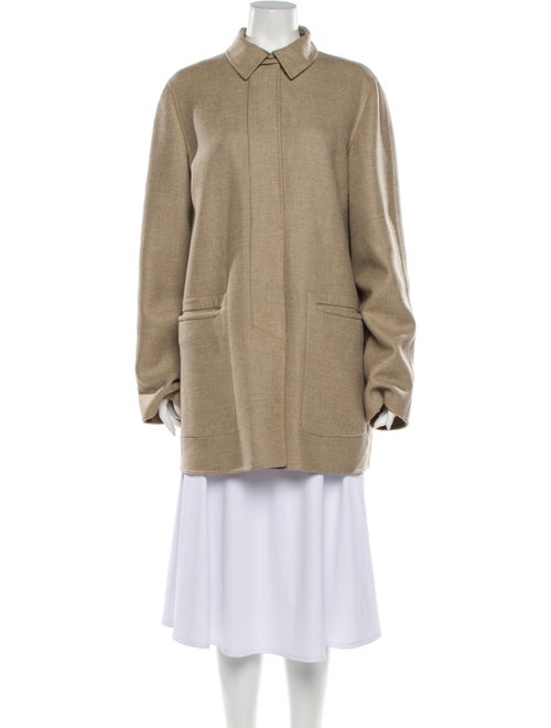 Loro Piana Wool Trench Coat Wool