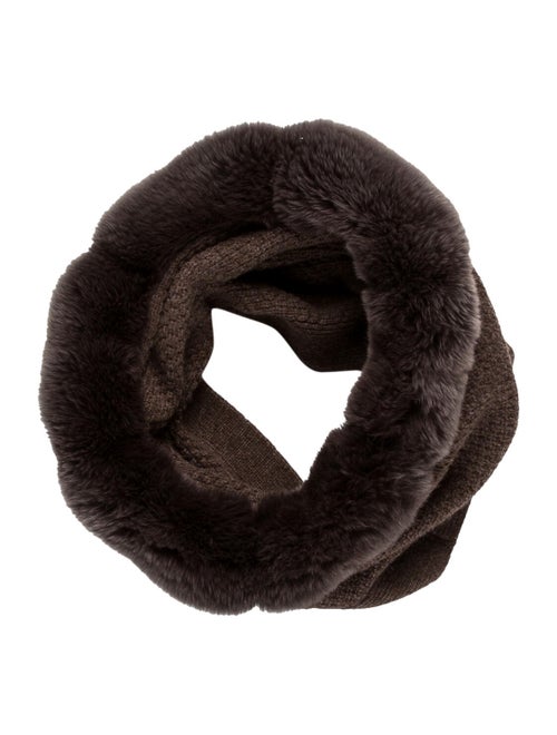 Loro Piana Cashmere Snood Brown