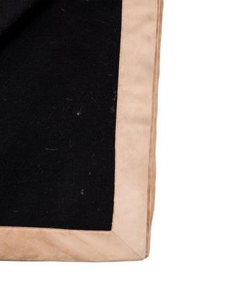 Loro Piana Cashmere & Suede Throw Blanket