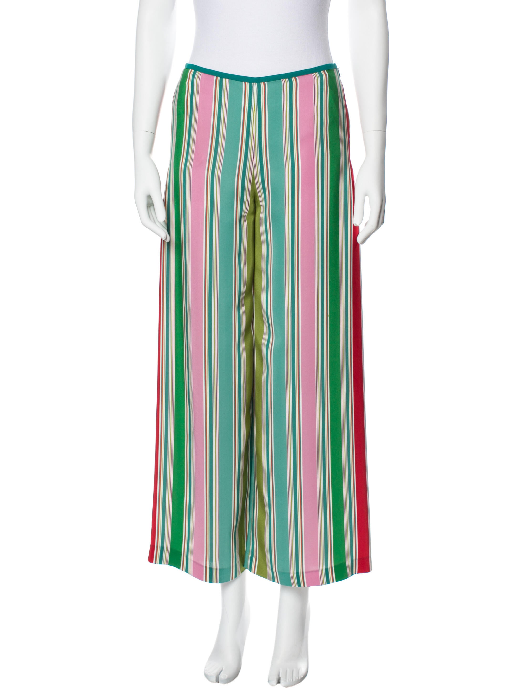 Silk Wide Leg Pants w/ Tags
