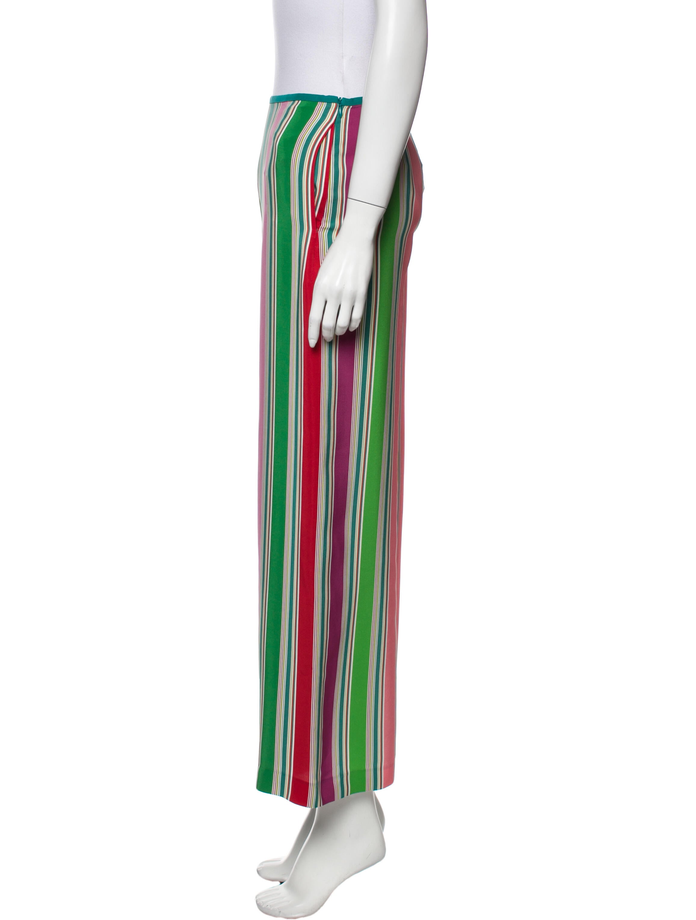 Silk Wide Leg Pants w/ Tags