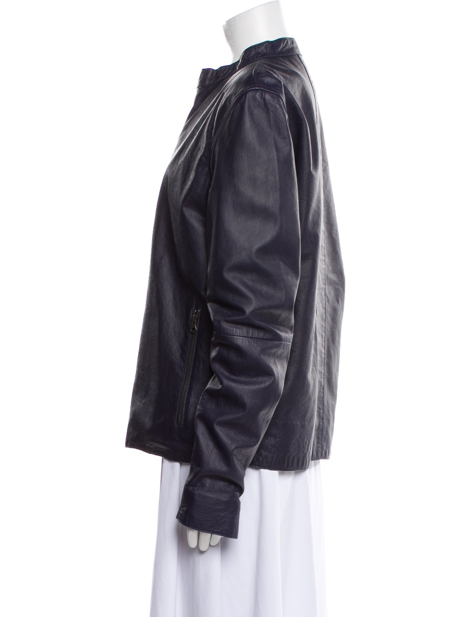 Lot78 Suede Biker Jacket