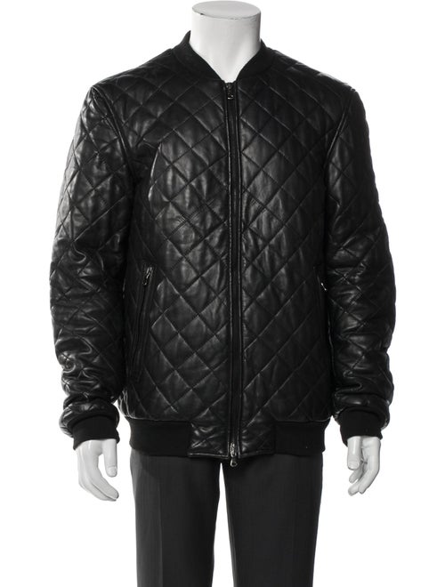 Lot78 Leather Puffer Coat