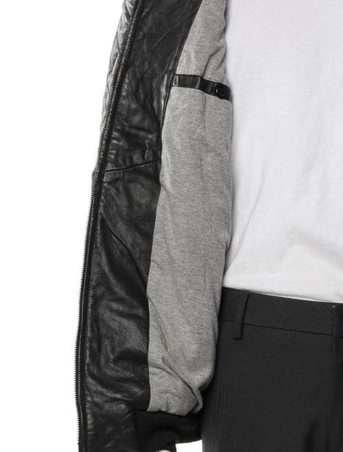 Lot78 Leather Puffer Coat