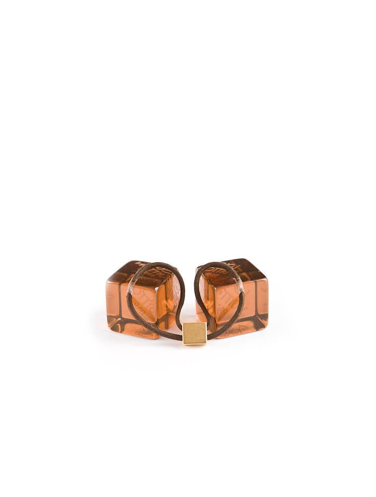 Louis Vuitton Cube Hair Tie - Brown Other, Accessories - LOU01341