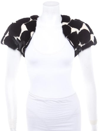 Louis Vuitton Mink Bolero