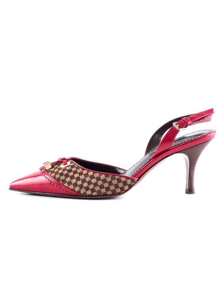 Louis Vuitton Slingback Pumps