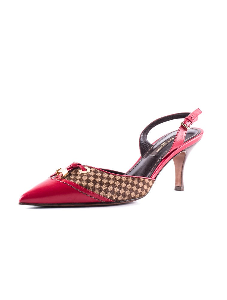 Louis Vuitton Slingback Pumps