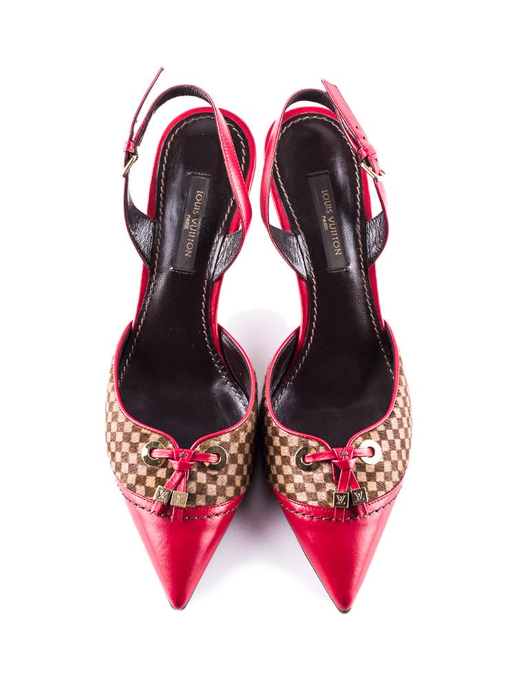 Louis Vuitton Slingback Pumps