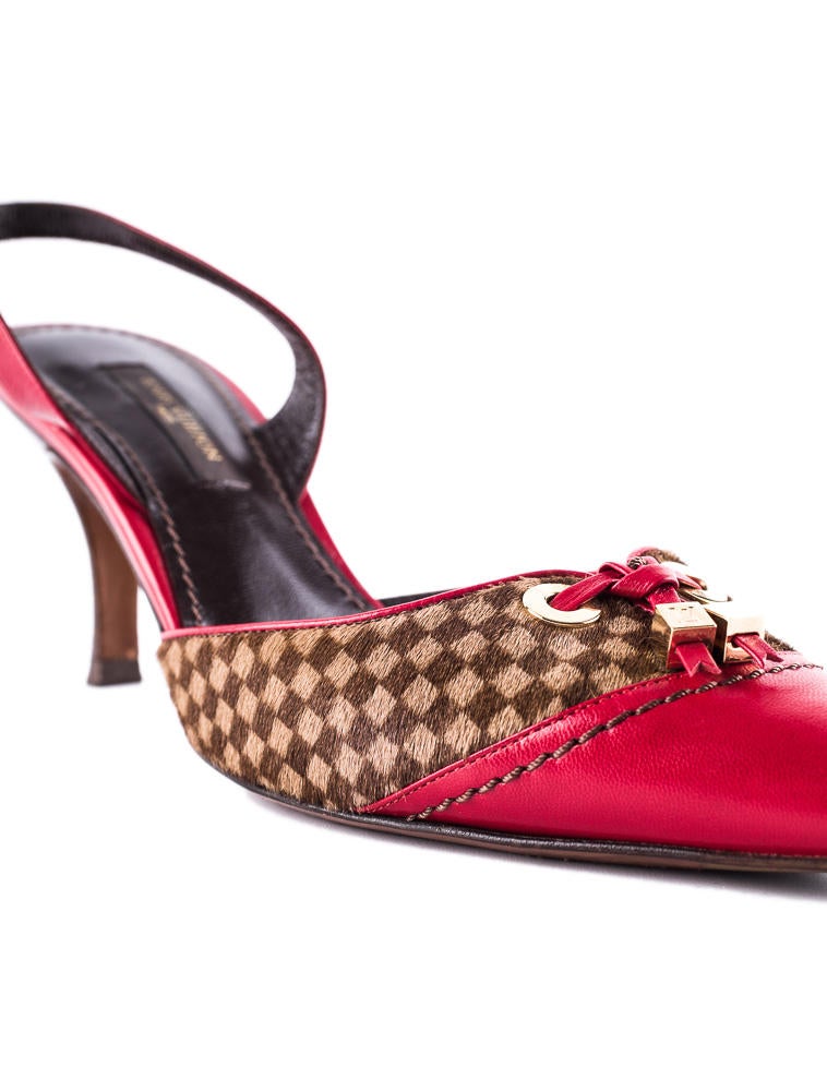 Louis Vuitton Slingback Pumps