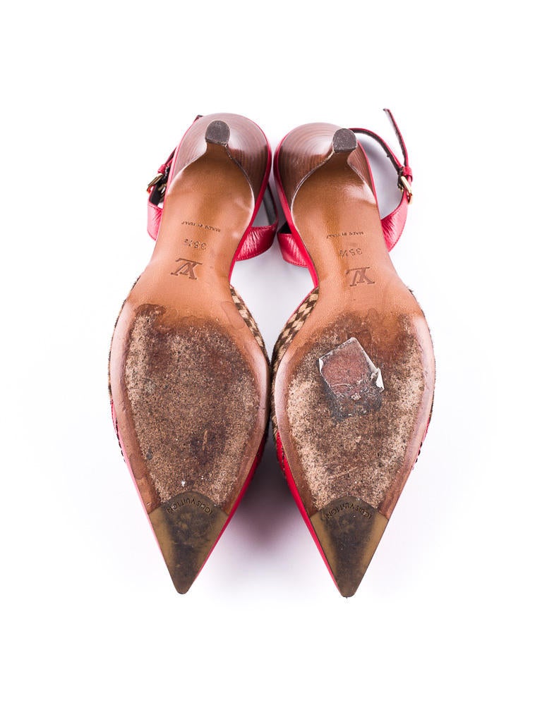 Louis Vuitton Slingback Pumps