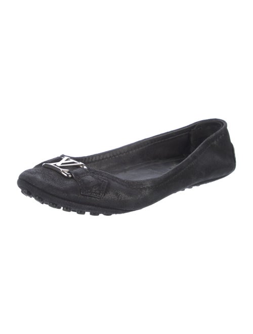 Louis Vuitton Suede Ballet Flats