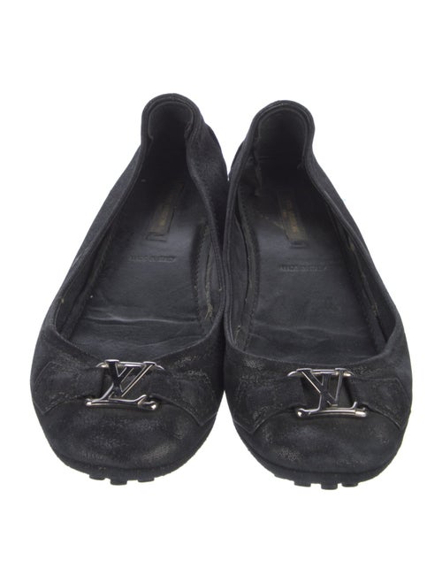 Louis Vuitton Suede Ballet Flats