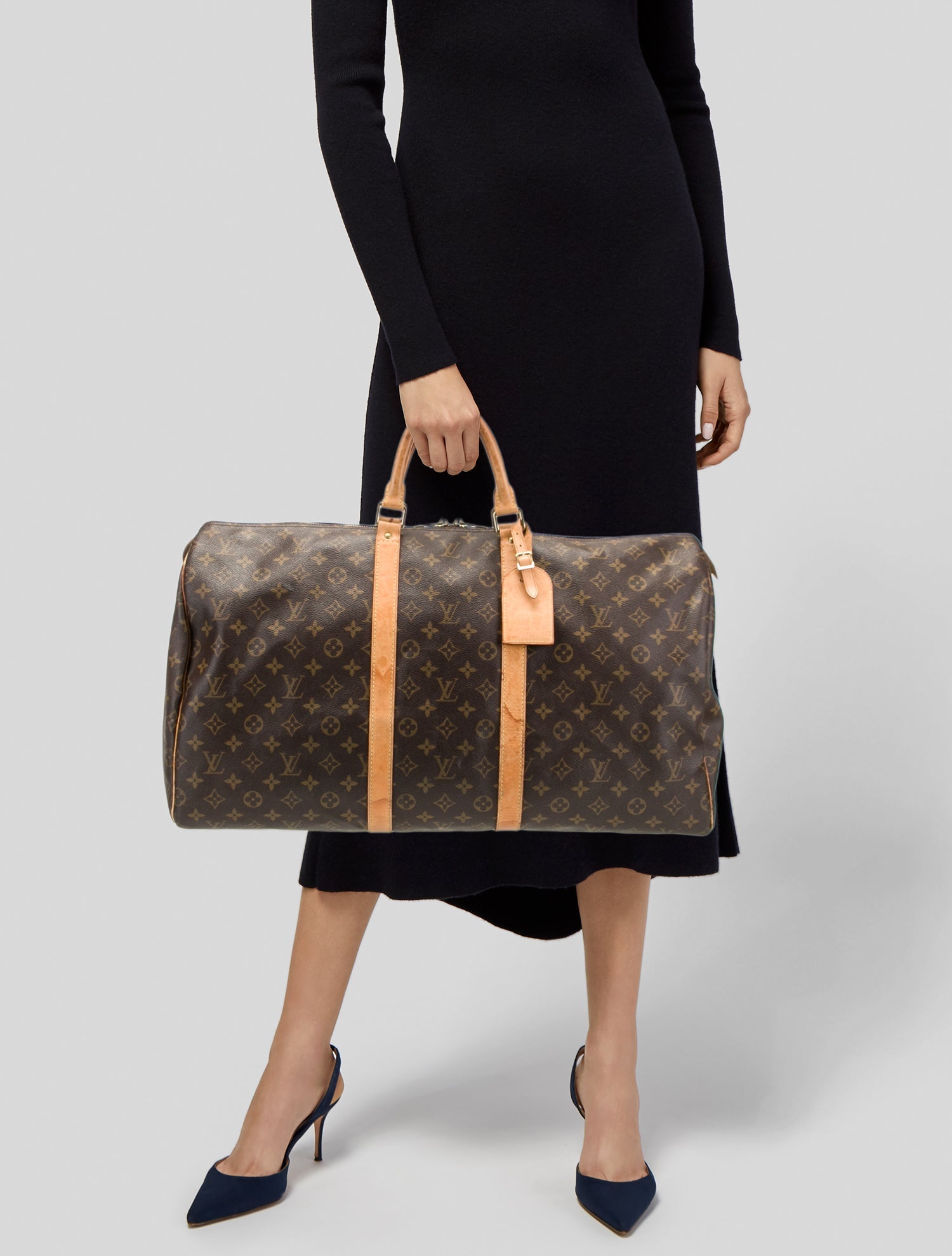 Louis Vuitton LV Monogram Keepall 55