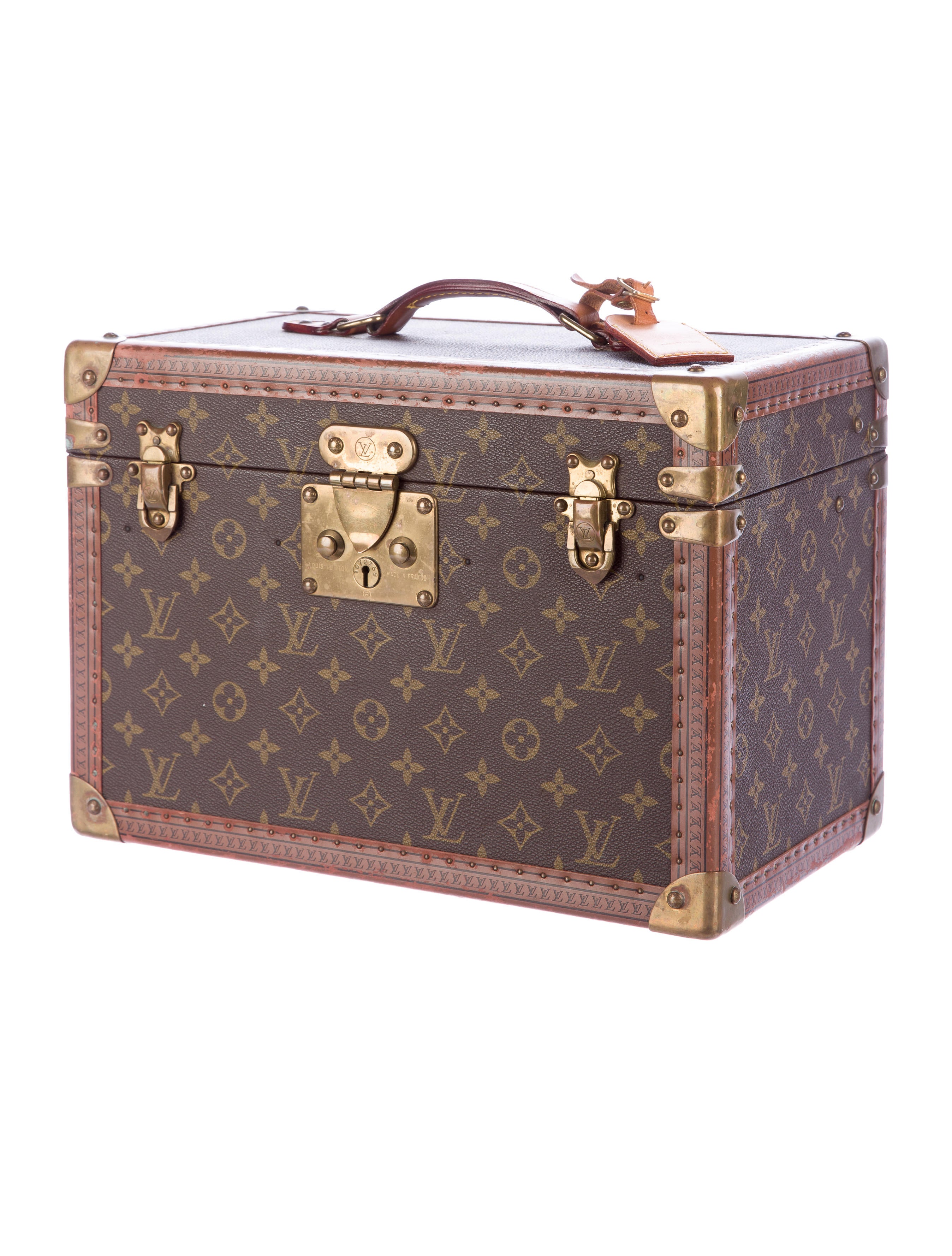 Louis Vuitton Monogram Boite Pharmacy Vanity Trunk Handbags