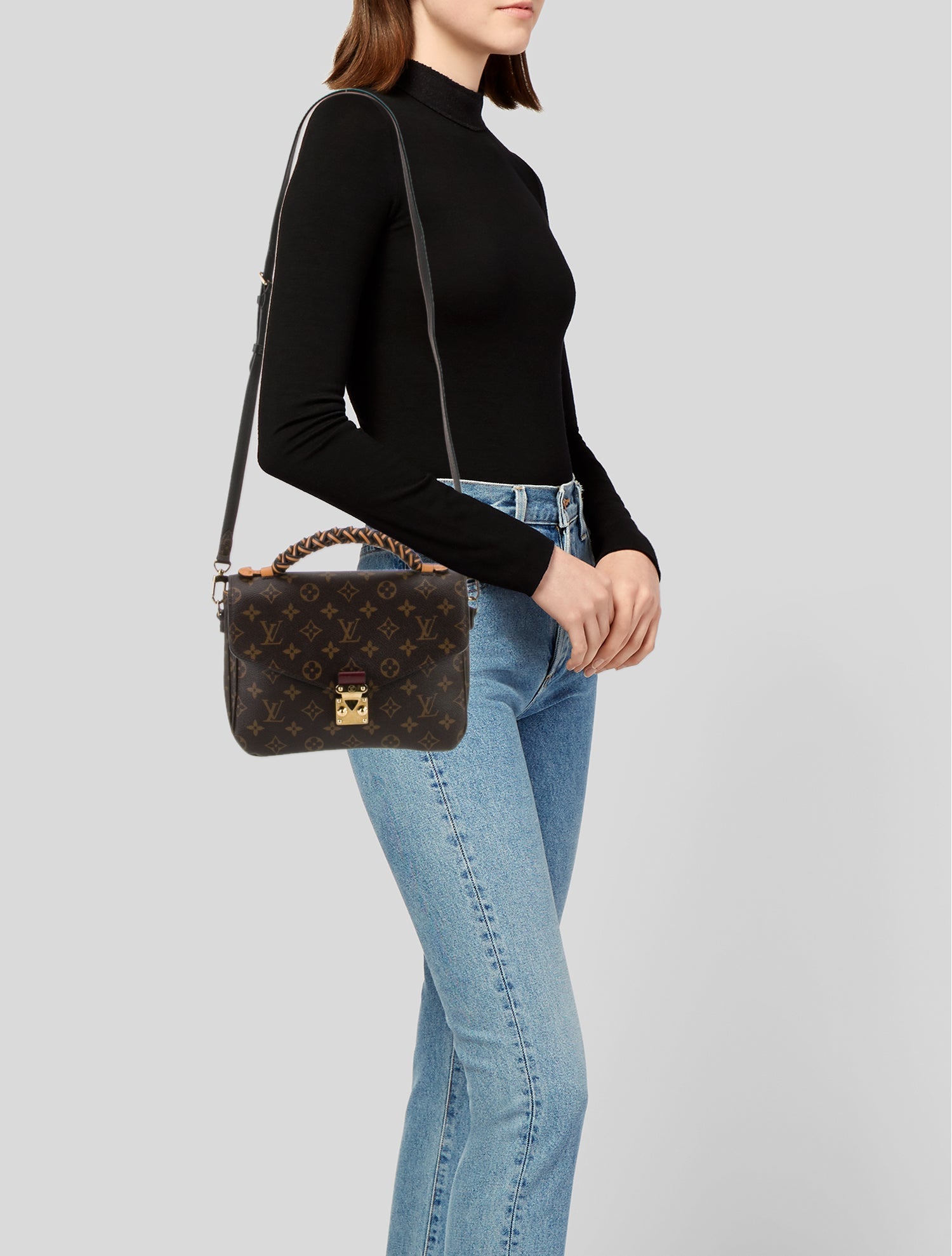 Louis Vuitton Coated Canvas Pochette Métis