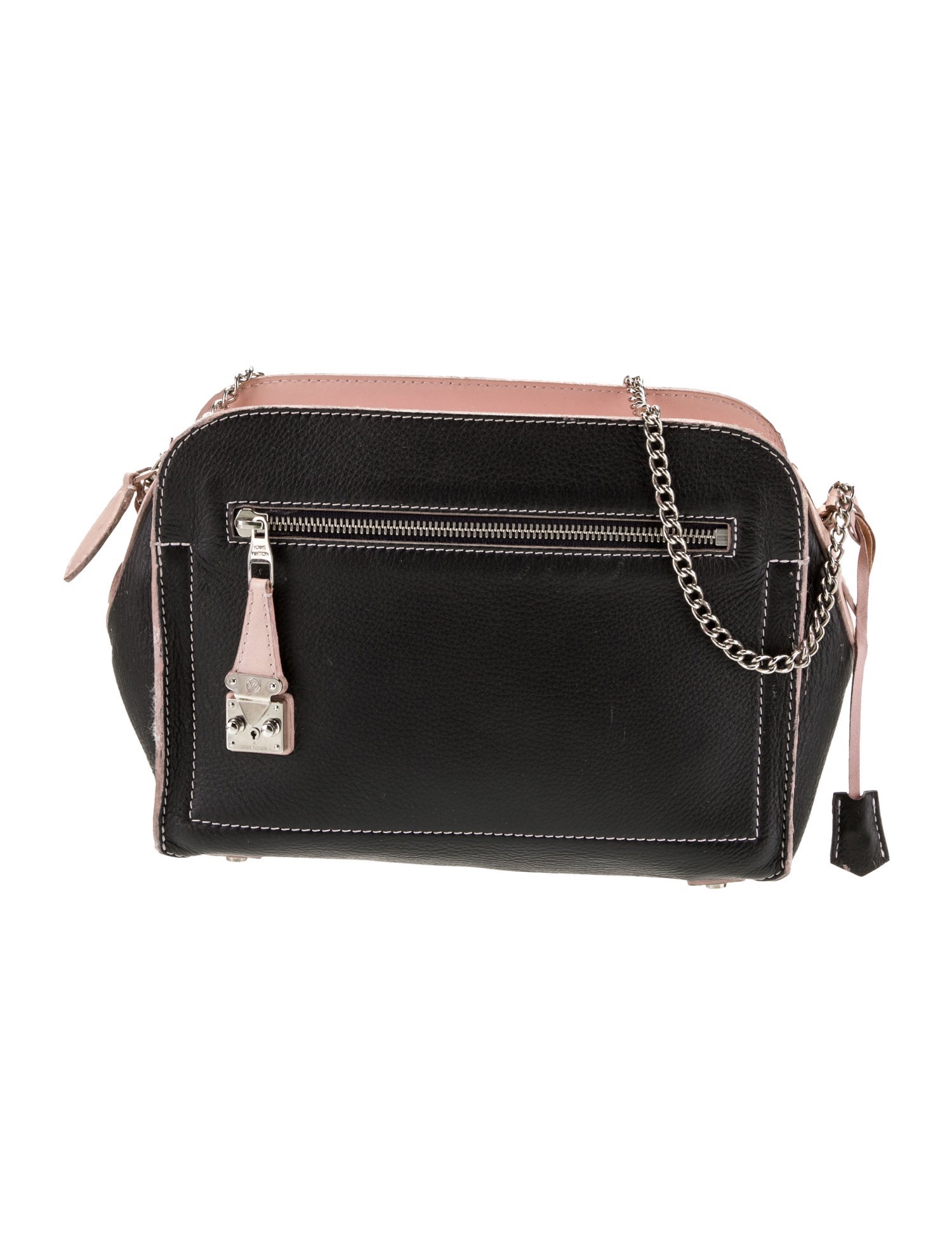 Louis Vuitton Leather Bonded Deerskin Pochette