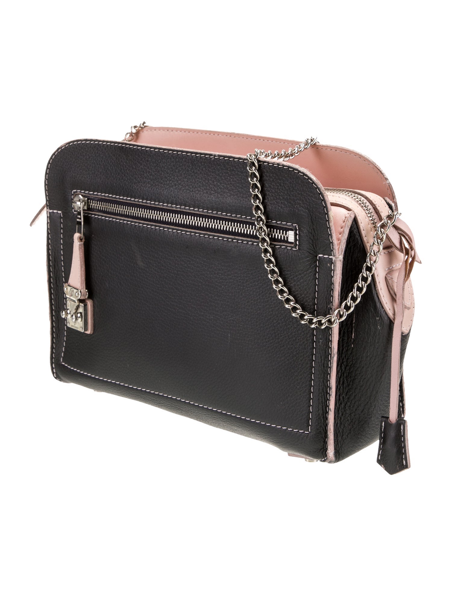 Louis Vuitton Leather Bonded Deerskin Pochette