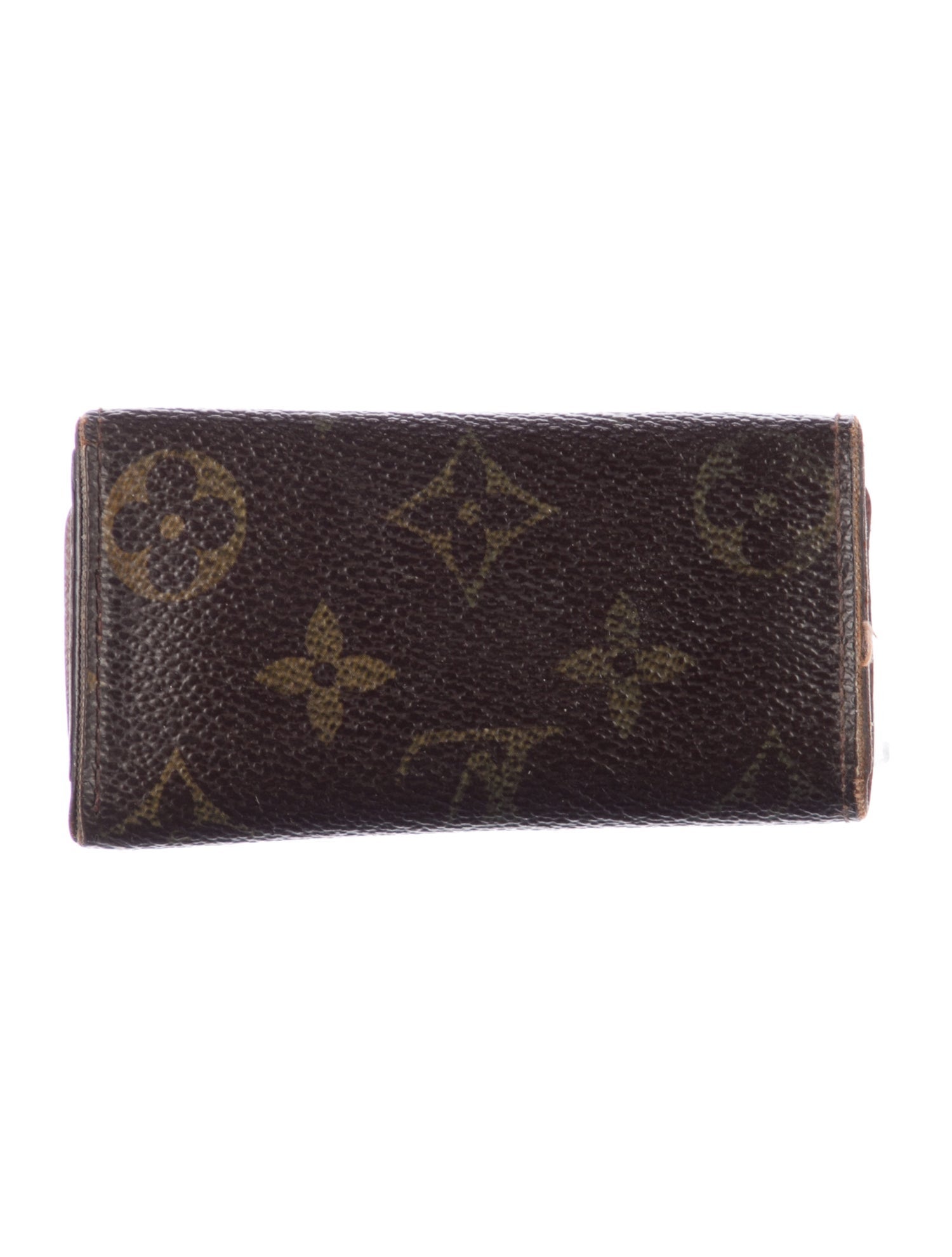 Louis Vuitton LV Monogram Coated Canvas Key Holder
