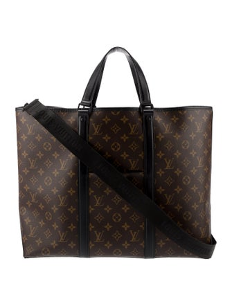 Louis Vuitton Coated Canvas Weekend Tote GM