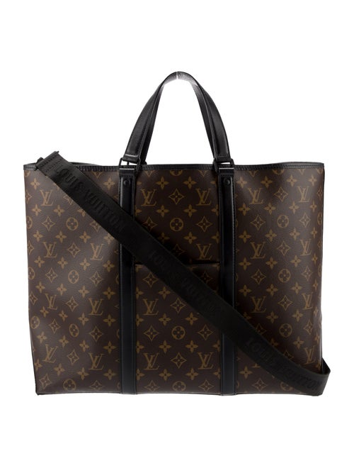 Louis Vuitton Coated Canvas Weekend Tote GM