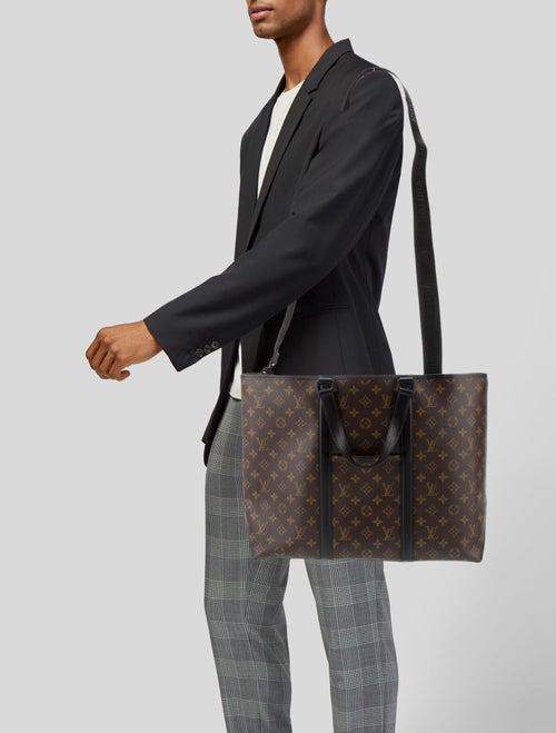 Louis Vuitton Coated Canvas Weekend Tote GM