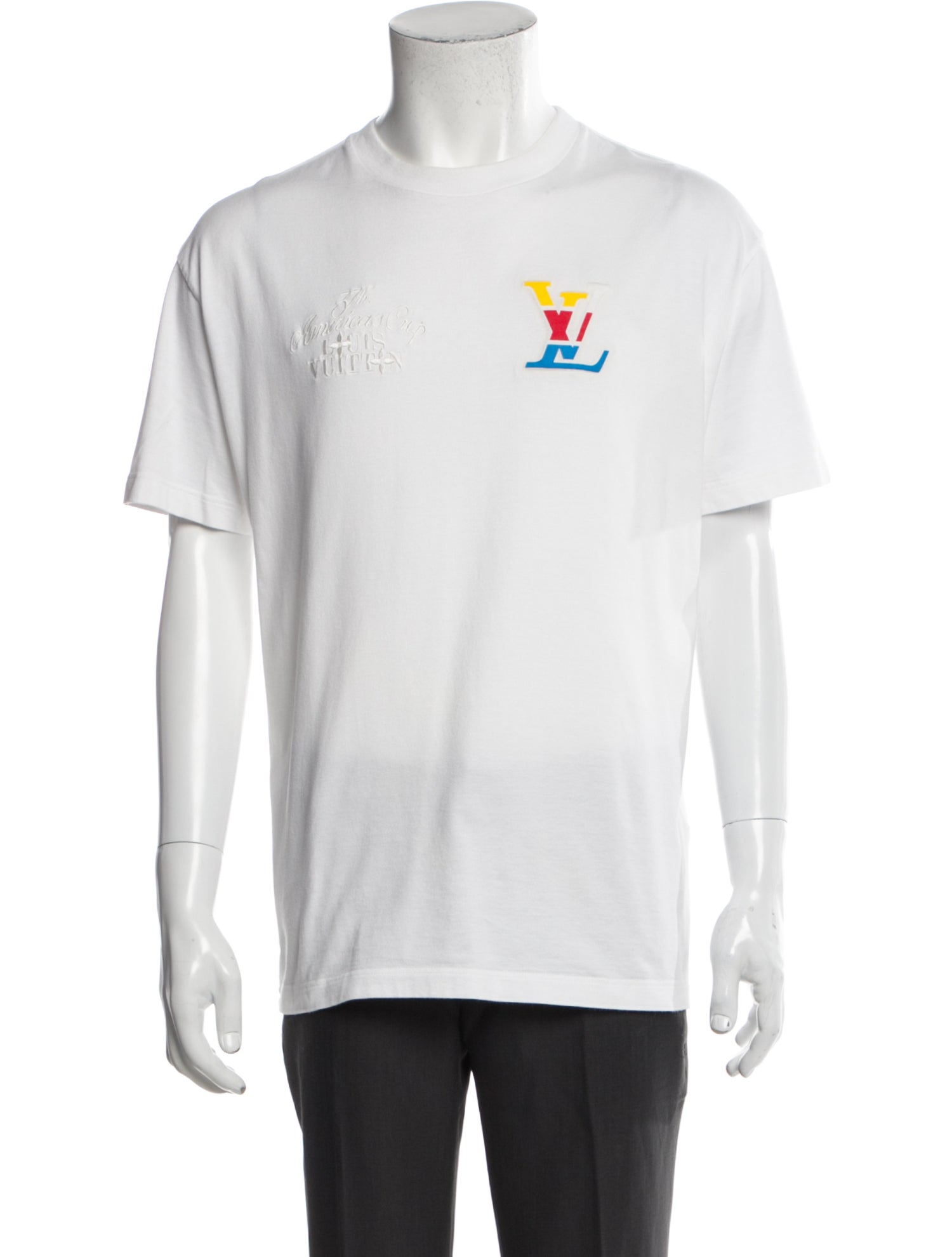 Louis Vuitton 2024 LV Monogram T-Shirt - White T-Shirts