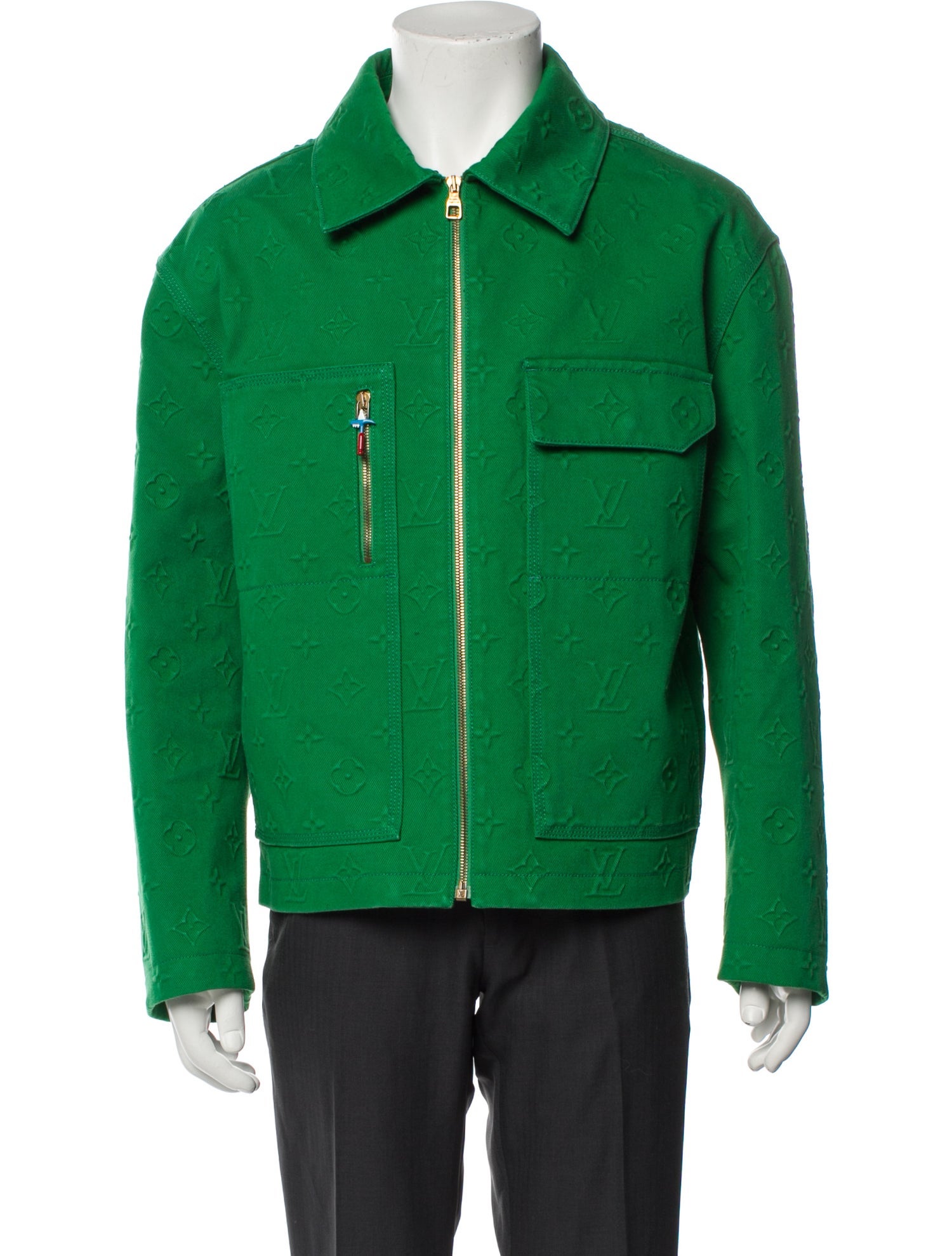 Louis Vuitton 2021 LV Monogram Trucker Jacket