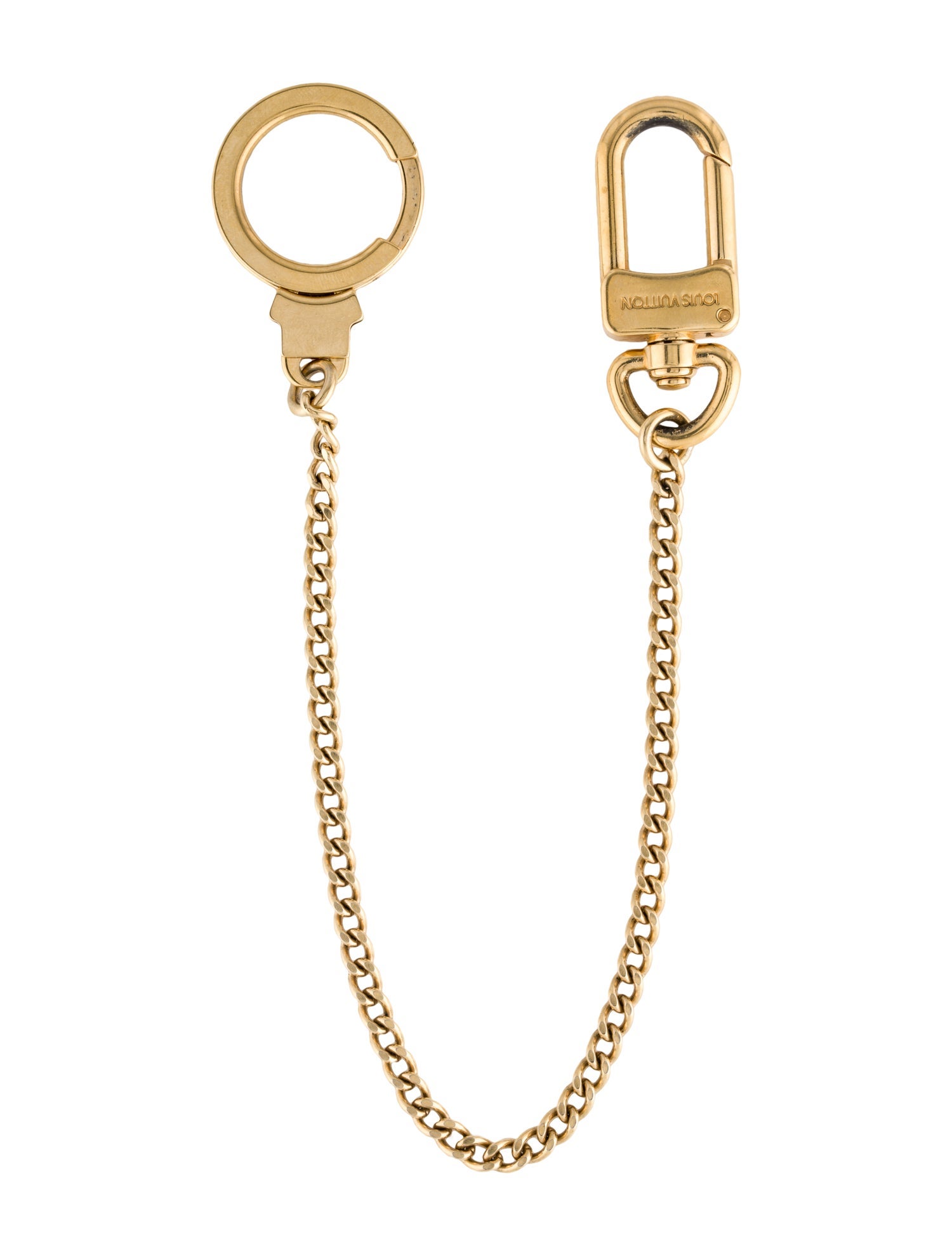 Louis Vuitton Bolt Extender Chain and Key Ring