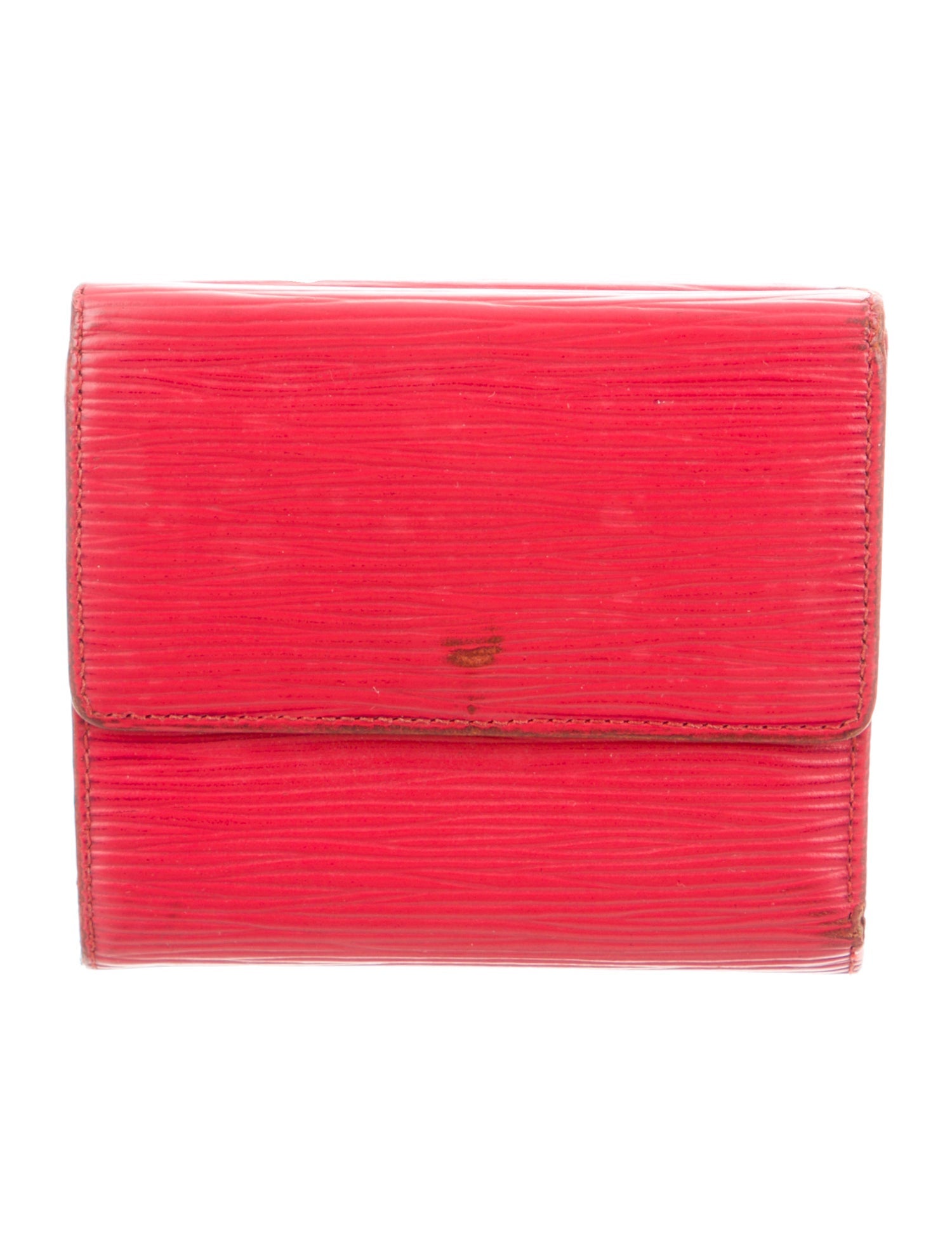 【希少】 LOUIS VUITTON Vintage 2002 Elise Wallet ウォレット Louis Vuitton Vintage 2002 Elise Wallet - Red Wallets