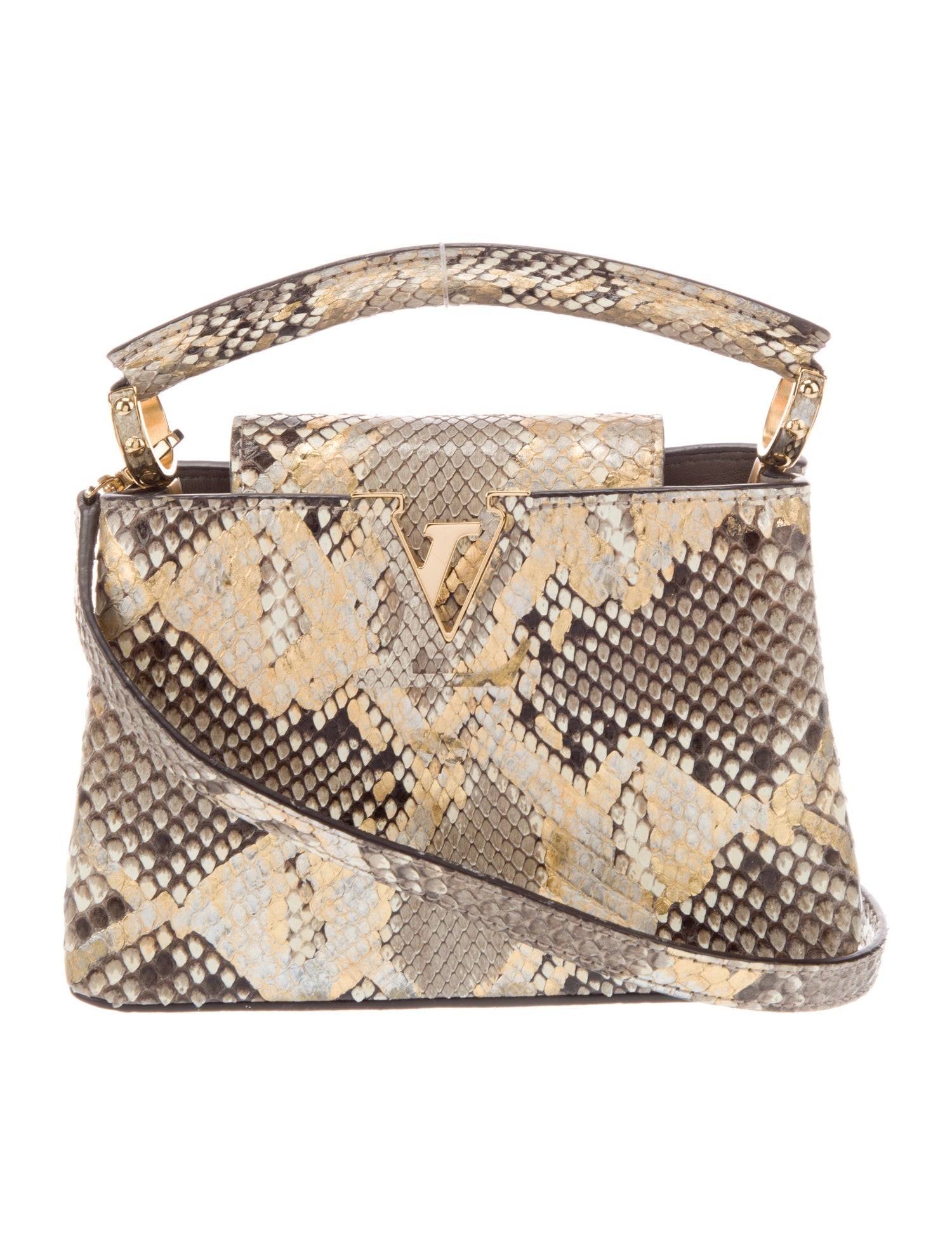 Louis Vuitton Python Capucines Mini