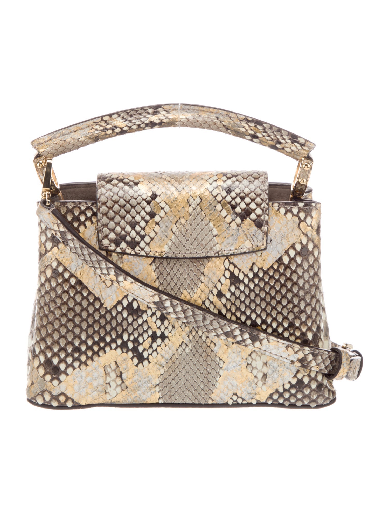 Louis Vuitton Python Capucines Mini