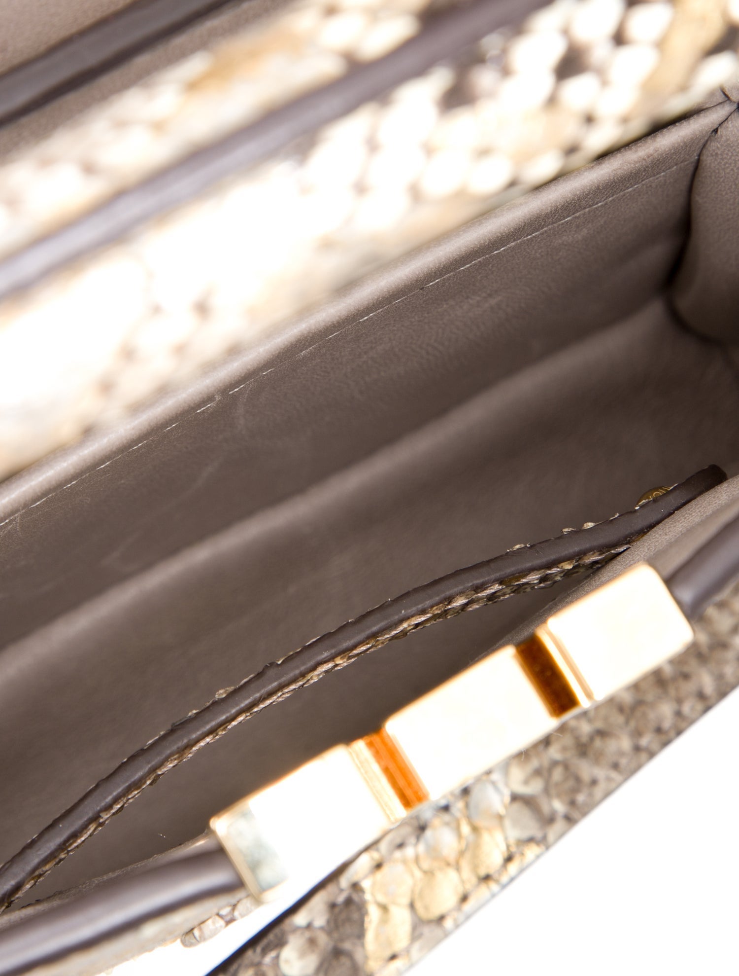 Louis Vuitton Python Capucines Mini