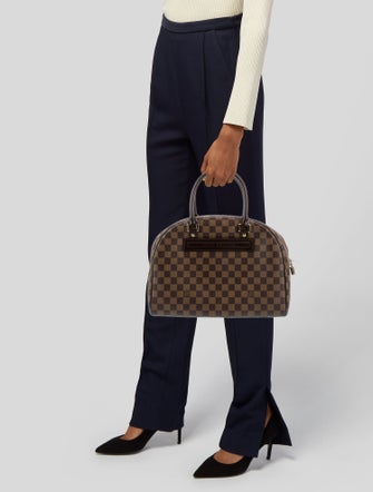 Louis Vuitton Coated Canvas Damier Ebene Nolita