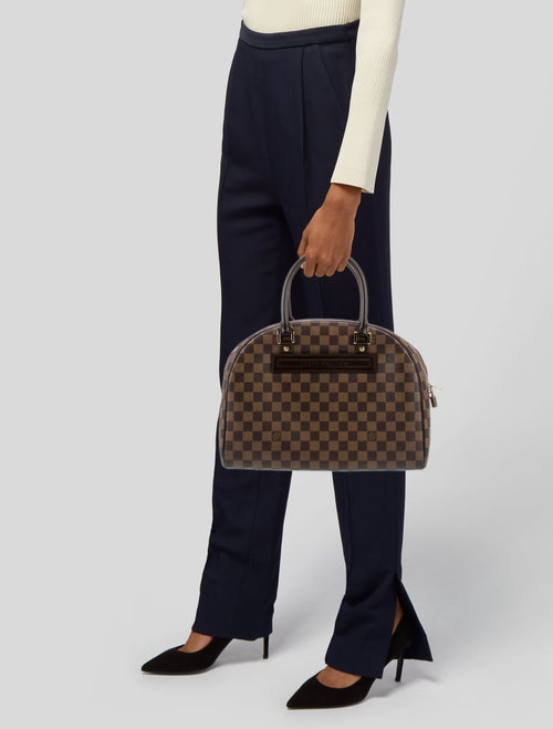 Louis Vuitton Coated Canvas Damier Ebene Nolita