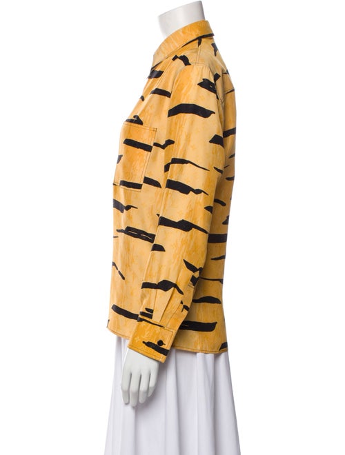 Louis Vuitton 2023 Silk Button-Up Top