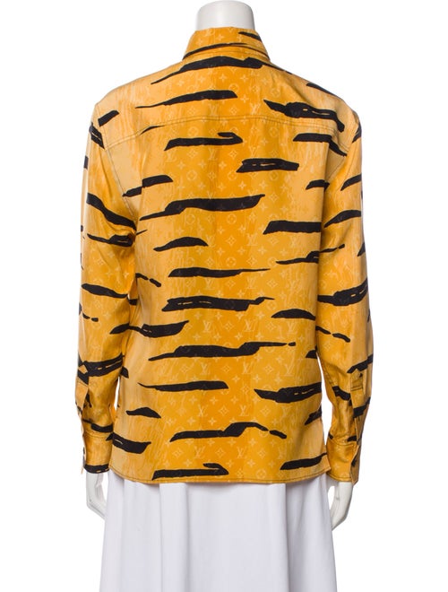 Louis Vuitton 2023 Silk Button-Up Top