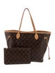 Louis Vuitton LV Monogram Neverfull w/Pouch MM