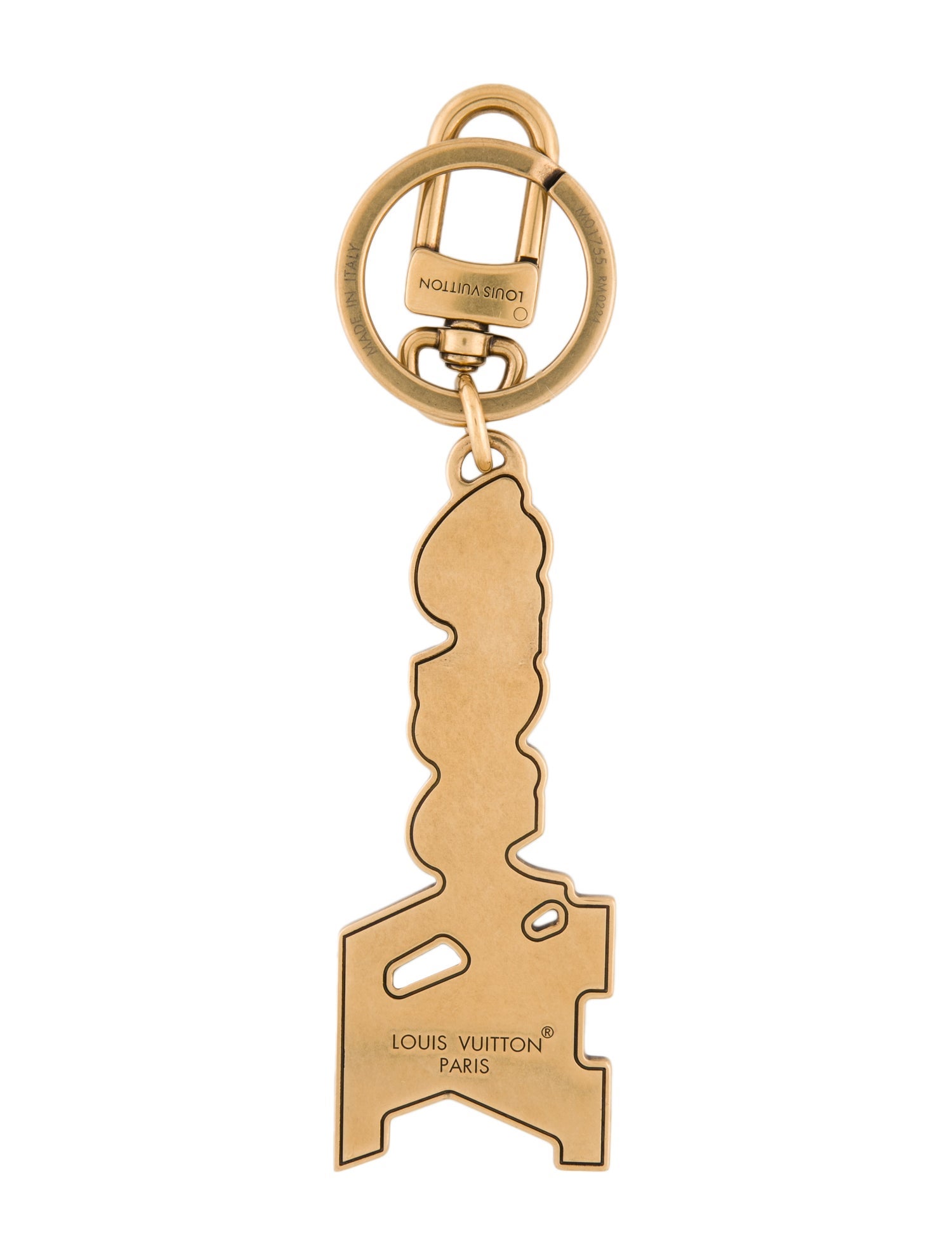 Louis Vuitton LV Vers Studs Bag Charm & Key Holder