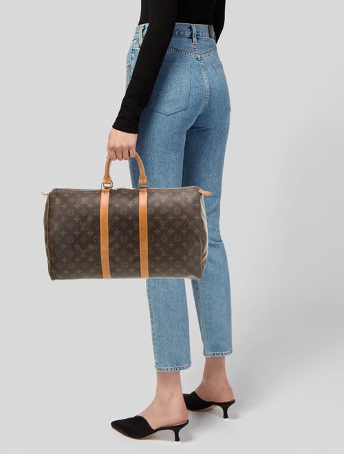 Louis Vuitton Coated Canvas Keepall