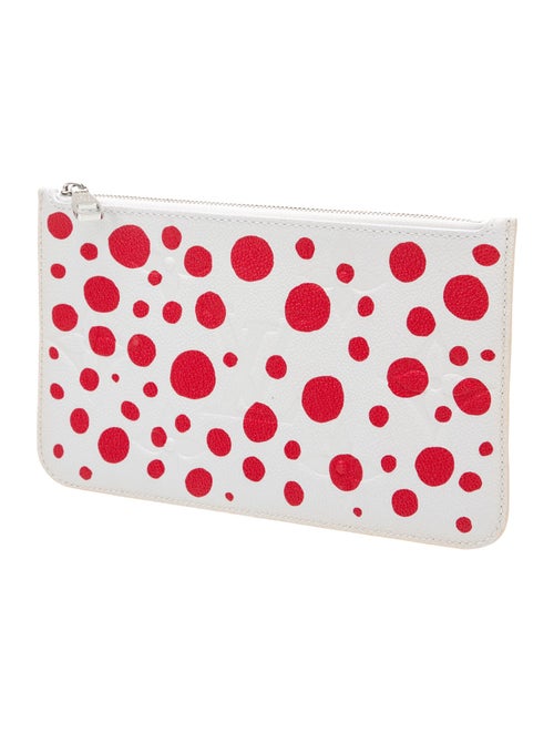 Louis Vuitton Leather Neverfull Pouch