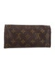 Louis Vuitton LV Monogram Coated Canvas Josephine Wallet