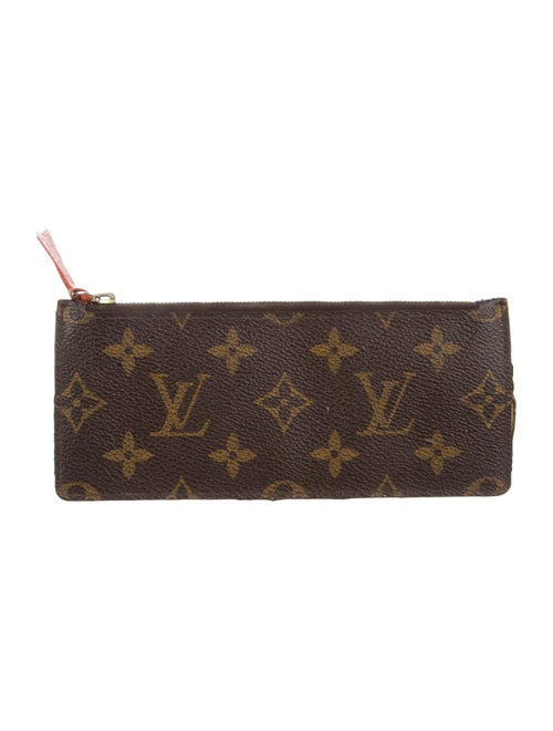 Louis Vuitton LV Monogram Coated Canvas Josephine Wallet