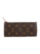 Louis Vuitton LV Monogram Coated Canvas Josephine Wallet