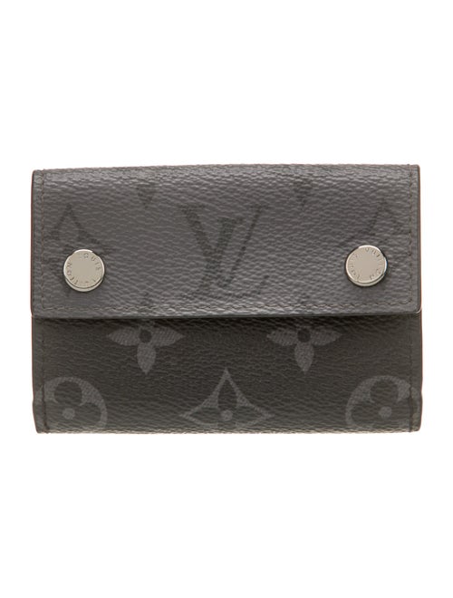 Louis Vuitton Monogram Eclipse Leather Compact Wallet