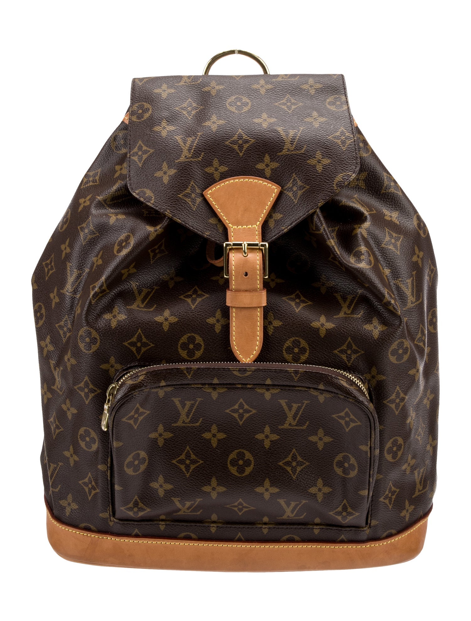 Louis Vuitton Coated Canvas Montsouris MM