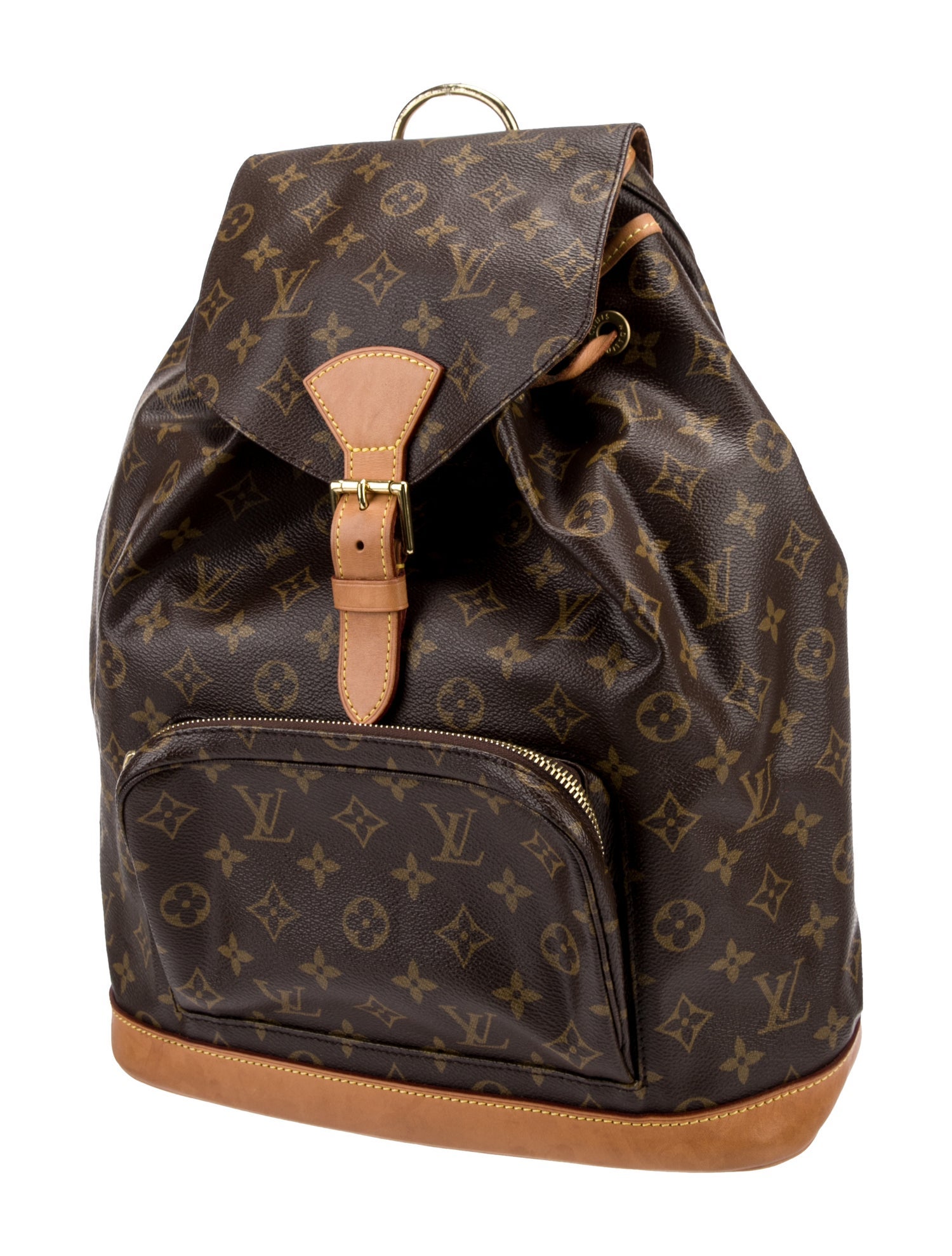 Louis Vuitton Coated Canvas Montsouris MM