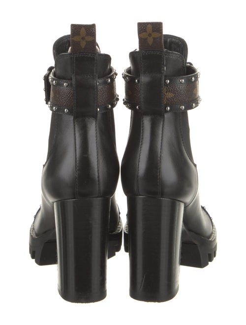 Louis Vuitton LV Monogram Leather Chelsea Boots